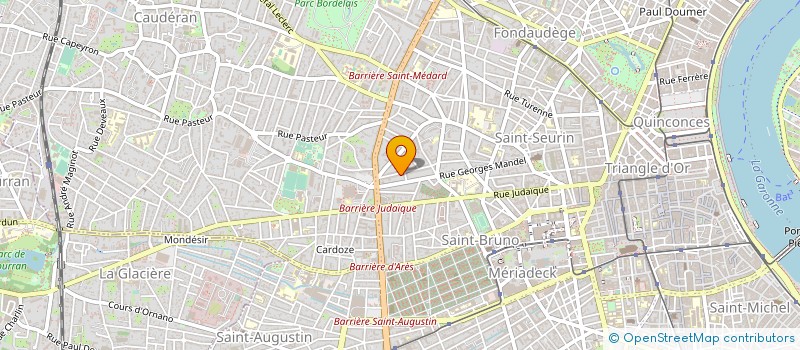 localisation de l'entreprise MONSIEUR HAROLD-ERIC FOUDA NDONGO  BORDEAUX