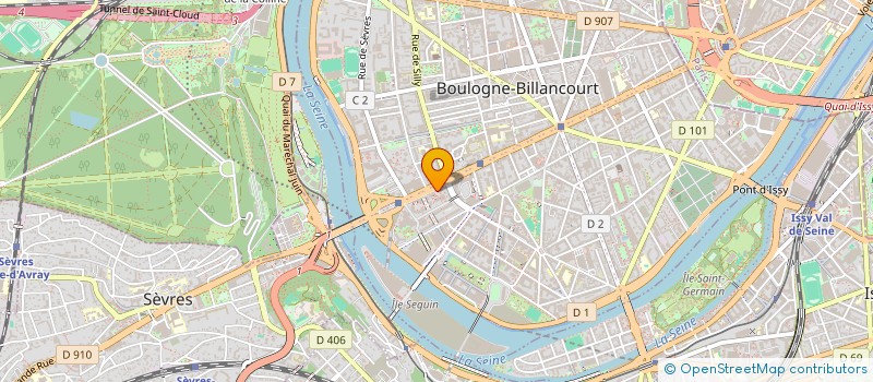 localisation de l'entreprise MONSIEUR HAROLD EVRARD NGONDO à BOULOGNE-BILLANCOURT