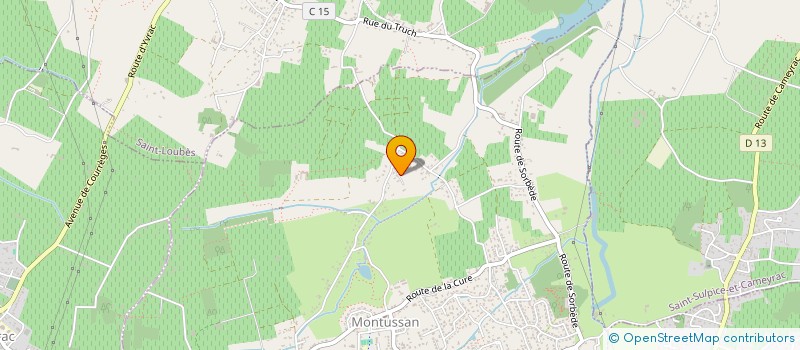 localisation de l'entreprise MONSIEUR HAROLD FRITSCH  MONTUSSAN