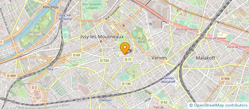 localisation de l'entreprise MONSIEUR HAROLD GAILLARD à ISSY-LES-MOULINEAUX