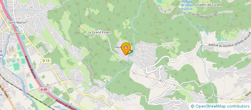 localisation de l'entreprise MONSIEUR HAROLD HALLAIN  PASSY