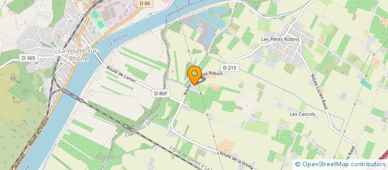 localisation de l'entreprise MONSIEUR HAROLD HAMEL à LIVRON-SUR-DROME
