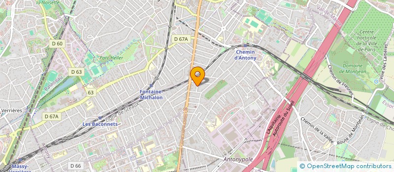 localisation de l'entreprise MONSIEUR HAROLD ISCOL à ANTONY