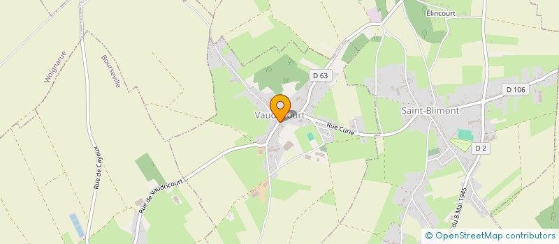 localisation de l'entreprise MONSIEUR HAROLD LEFEVRE  VAUDRICOURT