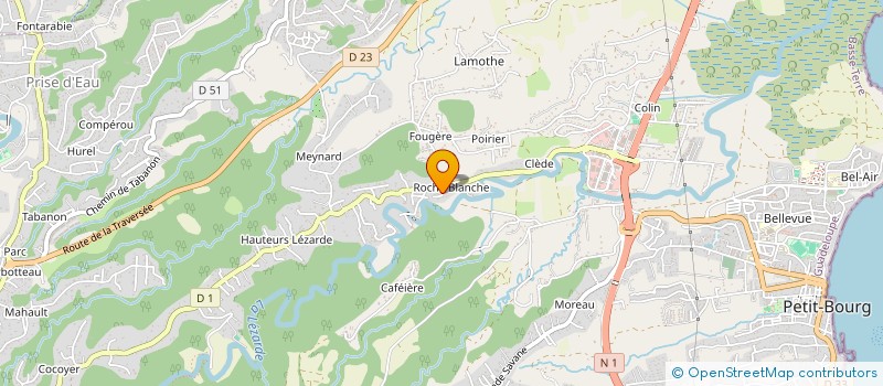 localisation de l'entreprise MONSIEUR HAROLD LUBINO à PETIT-BOURG