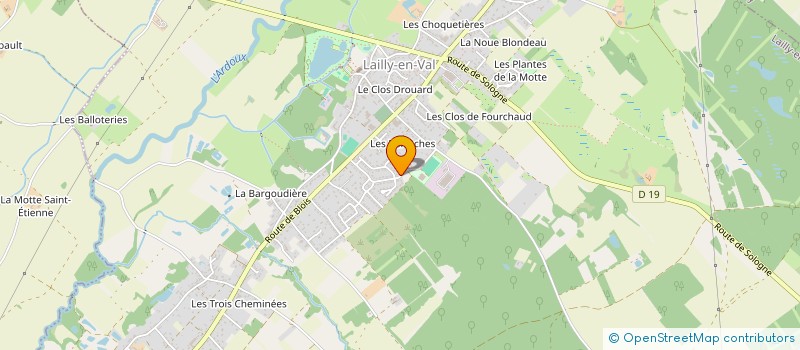 localisation de l'entreprise MONSIEUR HAROLD LUCOL à LAILLY-EN-VAL