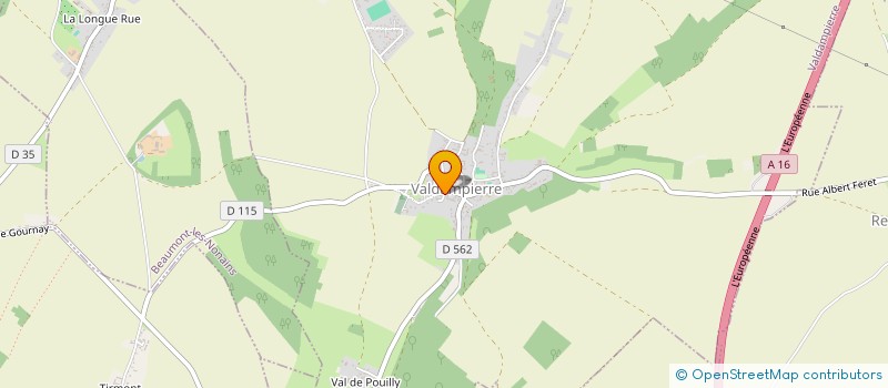 localisation de l'entreprise MONSIEUR HAROLD MARIUS  VALDAMPIERRE