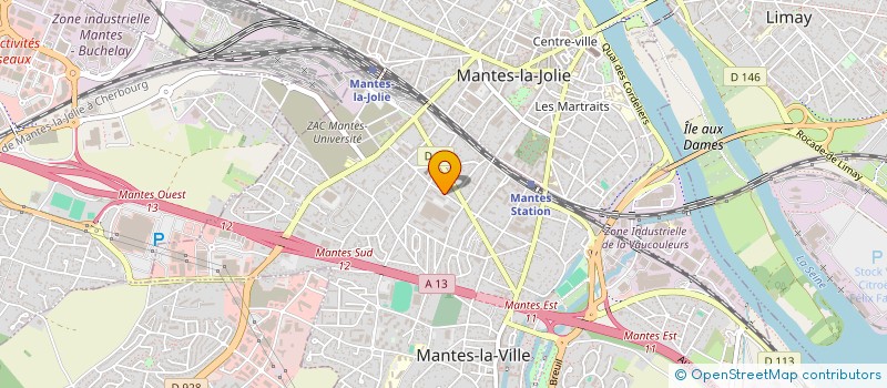 localisation de l'entreprise MONSIEUR HAROLD NGALEU TOUMENI  MANTES-LA-VILLE