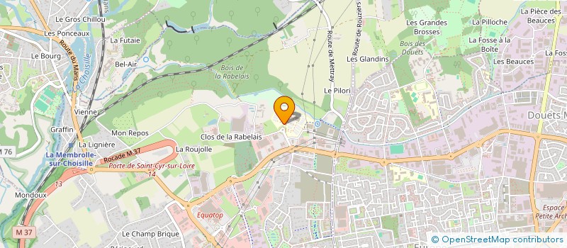 localisation de l'entreprise MONSIEUR HAROLD PHILIPPOT  SAINT-CYR-SUR-LOIRE