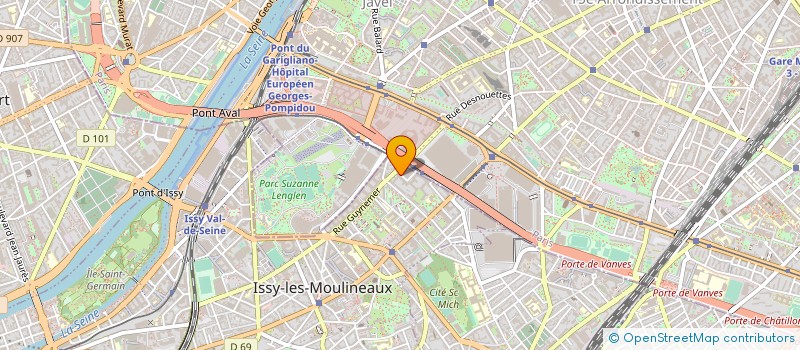localisation de l'entreprise MONSIEUR HAROLD ROUBIN à ISSY-LES-MOULINEAUX