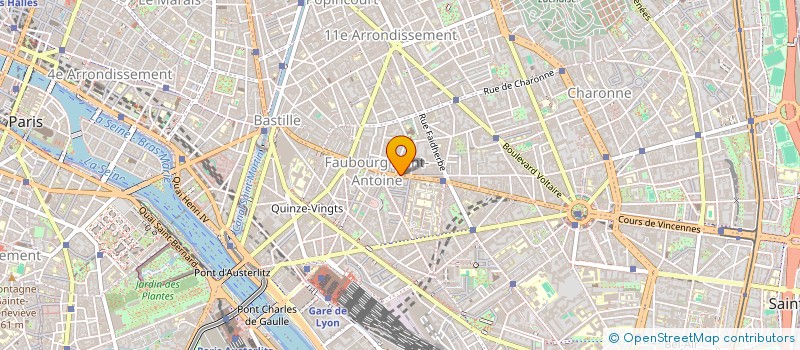 localisation de l'entreprise MONSIEUR HAROLD SCHMITT  PARIS 11