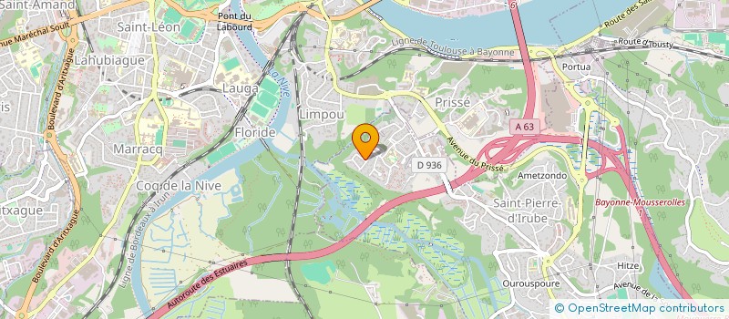 localisation de l'entreprise MONSIEUR HAROLD TEN BRAAK  SAINT-PIERRE-D'IRUBE