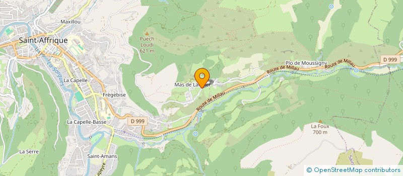 localisation de l'entreprise MONSIEUR HAROLD VAN LENT  SAINT-AFFRIQUE