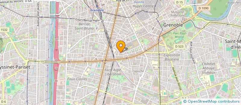 localisation de l'entreprise MONSIEUR HARON BOUKRERIS  GRENOBLE