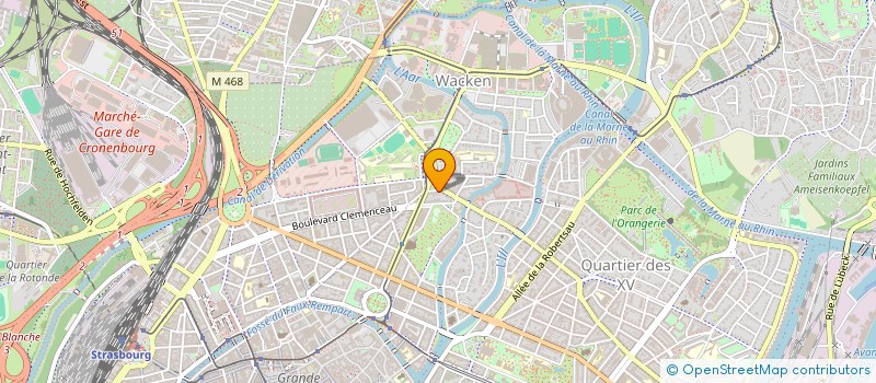 localisation de l'entreprise MONSIEUR HARON COHEN  STRASBOURG