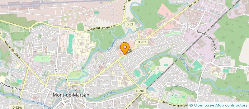 localisation de l'entreprise MONSIEUR HARON SULAIMANKHIL  MONT-DE-MARSAN