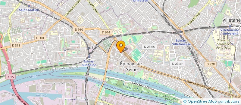 localisation de l'entreprise MONSIEUR HARONA SOUMARE  EPINAY-SUR-SEINE