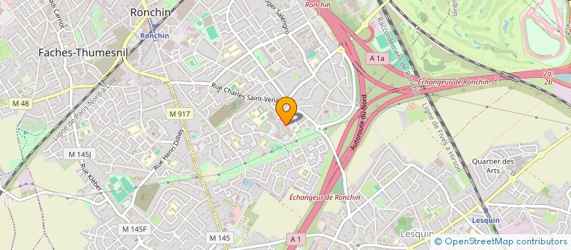 localisation de l'entreprise MONSIEUR HAROON AFZALI  RONCHIN