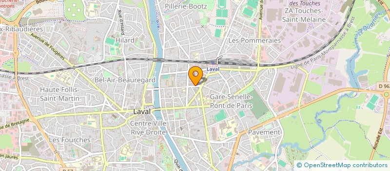 localisation de l'entreprise MONSIEUR HAROON DENARKHAIL  LAVAL