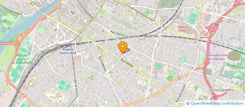 localisation de l'entreprise MONSIEUR HAROON MALAKHAIL à ANGERS