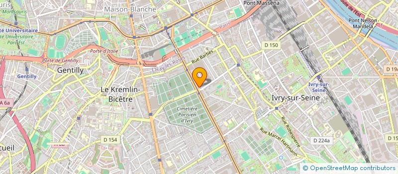 localisation de l'entreprise MONSIEUR HAROON NAZAR  IVRY-SUR-SEINE