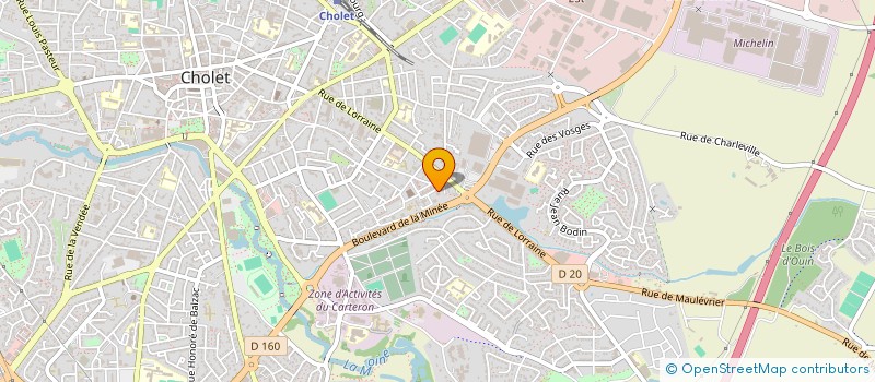 localisation de l'entreprise MONSIEUR HAROUN ABAKKAR MOHAMED à CHOLET