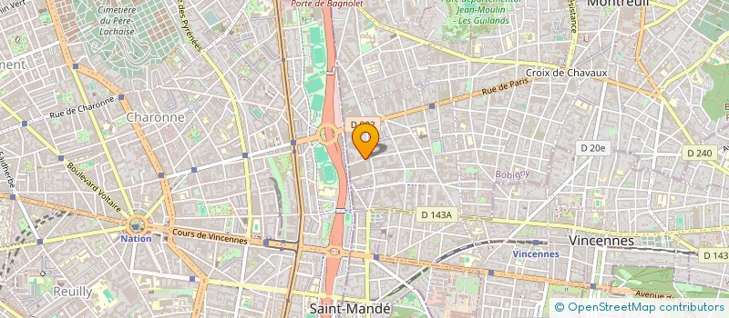 localisation de l'entreprise MONSIEUR HAROUN ALHAMIDI  MONTREUIL