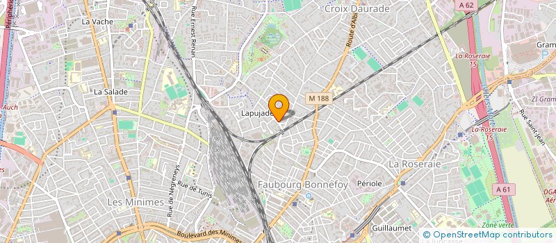 localisation de l'entreprise MONSIEUR HAROUN BAGAYOKO à TOULOUSE