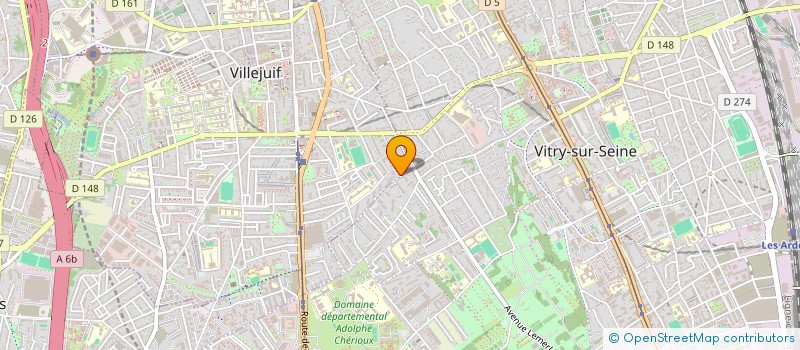 localisation de l'entreprise MONSIEUR HAROUN BENYAMINA  VILLEJUIF