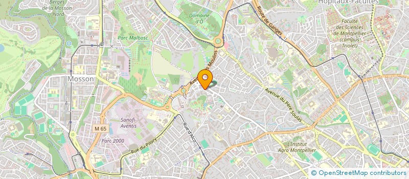 localisation de l'entreprise MONSIEUR HAROUN BRAHIMI à MONTPELLIER