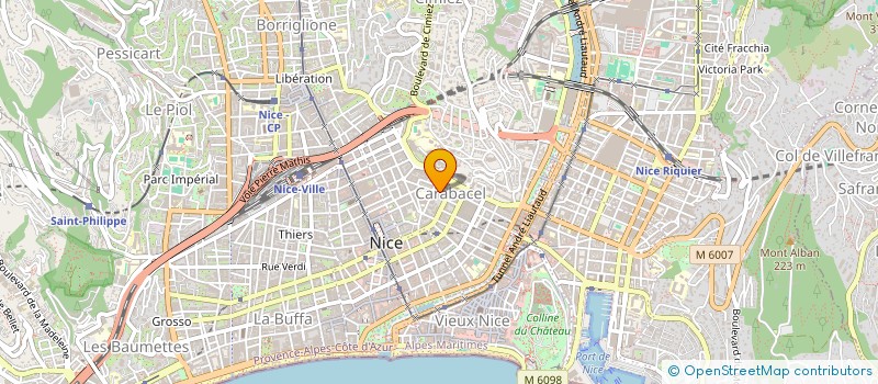 localisation de l'entreprise MONSIEUR HAROUN DEHAS  NICE