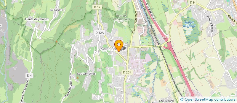 localisation de l'entreprise MONSIEUR HAROUN GRAFA  SAINT-BALDOPH