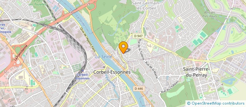 localisation de l'entreprise MONSIEUR HAROUN MANAI  SAINT-GERMAIN-LES-CORBEIL