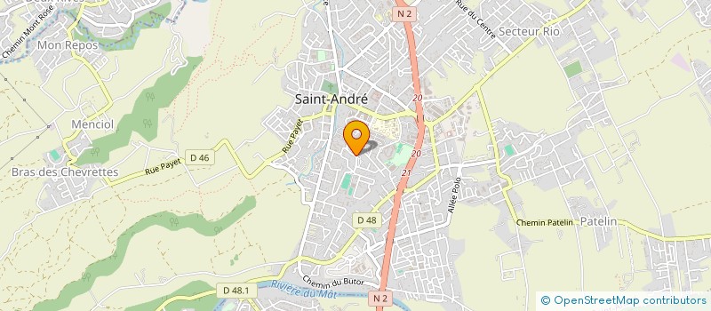 localisation de l'entreprise MONSIEUR HAROUN PATEL à SAINT-ANDRE