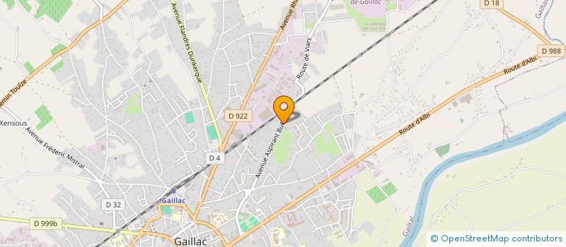 localisation de l'entreprise MONSIEUR HAROUN SOLTANI à GAILLAC