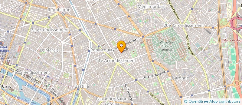 localisation de l'entreprise MONSIEUR HAROUNA BATHILY à PARIS