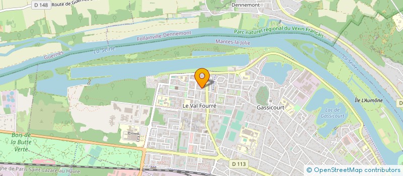 localisation de l'entreprise MONSIEUR HAROUNA CISSE  MANTES-LA-JOLIE