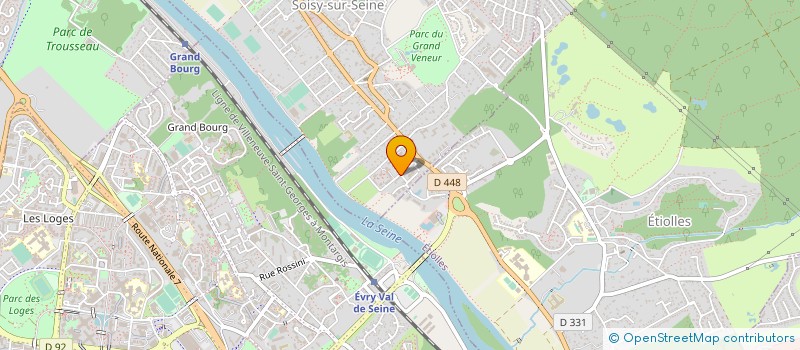 localisation de l'entreprise MONSIEUR HAROUNA DIAWARA à SOISY-SUR-SEINE