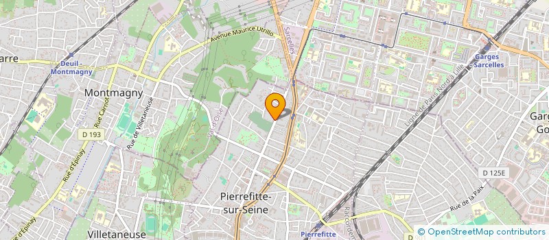 localisation de l'entreprise MONSIEUR HAROUNA DRAME à PIERREFITTE-SUR-SEINE