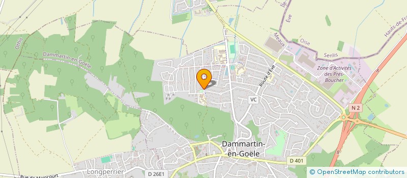 localisation de l'entreprise MONSIEUR HAROUNA FOFANA  DAMMARTIN-EN-GOELE