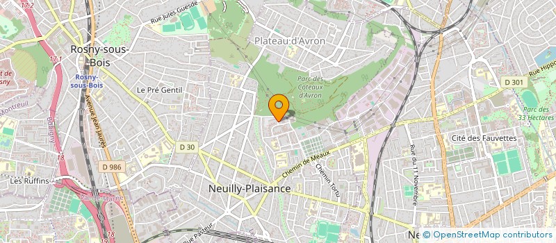 localisation de l'entreprise MONSIEUR HAROUNA IDRISS  NEUILLY-PLAISANCE