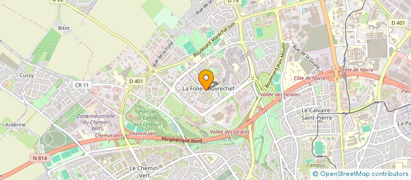 localisation de l'entreprise MONSIEUR HAROUNA KEITA à CAEN