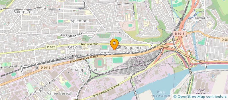 localisation de l'entreprise MONSIEUR HAROUNA MOCTAR  LE HAVRE