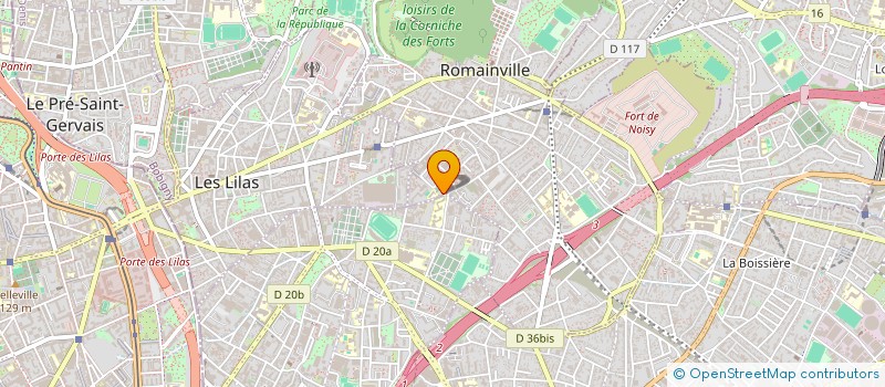 localisation de l'entreprise MONSIEUR HAROUNA SANGHARE à ROMAINVILLE