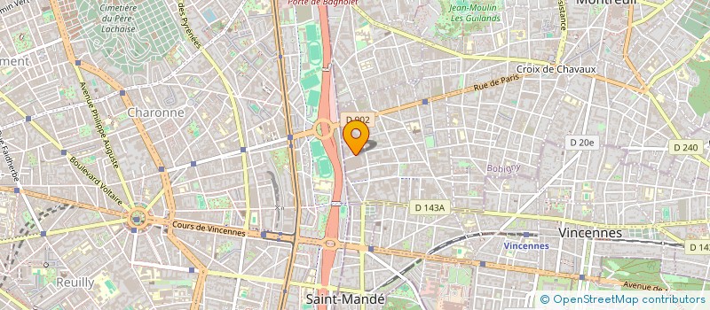 localisation de l'entreprise MONSIEUR HAROUNA SEYNOU à MONTREUIL