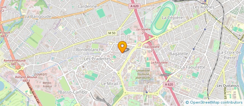 localisation de l'entreprise MONSIEUR HAROUNE LEKBIR à TOULOUSE