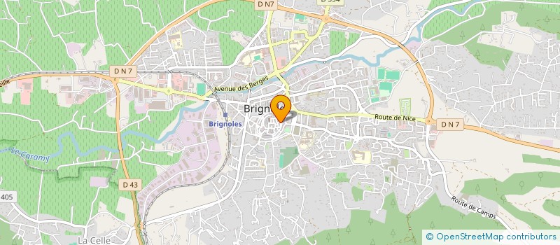 localisation de l'entreprise MONSIEUR HAROUNE OUEDHERFI à BRIGNOLES