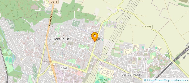 localisation de l'entreprise MONSIEUR HAROUNE SHER à VILLIERS-LE-BEL