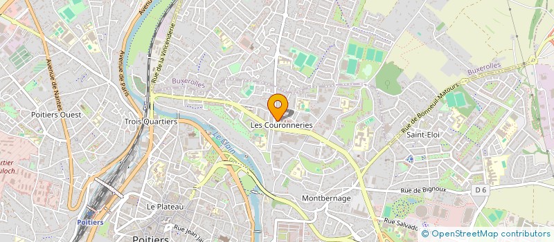 localisation de l'entreprise MONSIEUR HAROUNE SULLEMAN  POITIERS