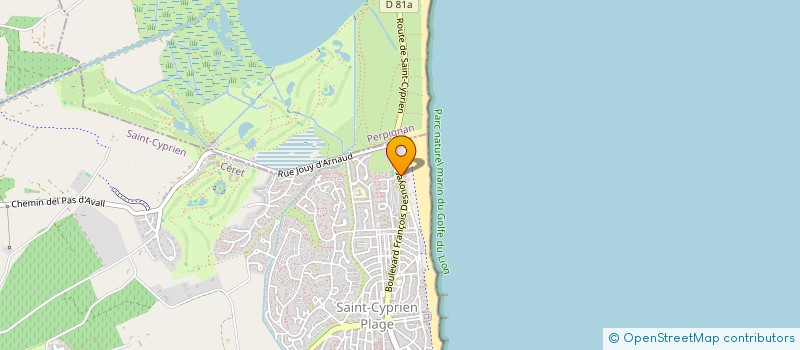 localisation de l'entreprise MONSIEUR HARRIS PUISAIS  SAINT-CYPRIEN